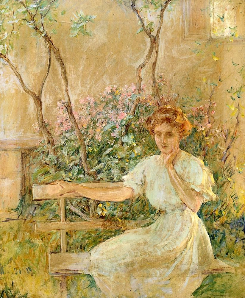 La panca in giardino, 1911